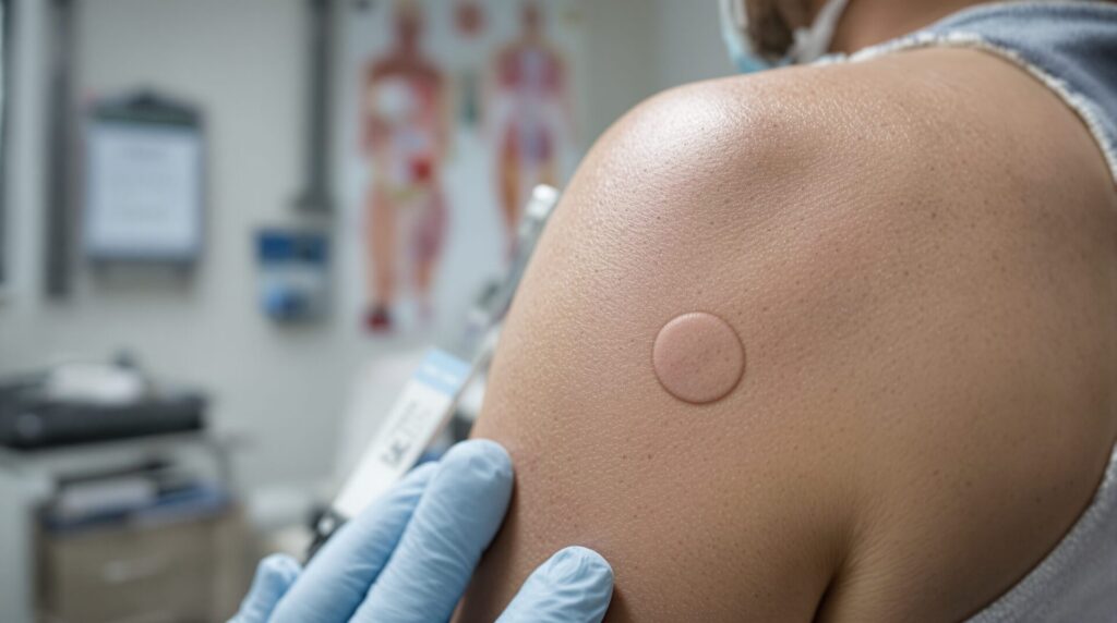 vaccin qui laisse une cicatrice